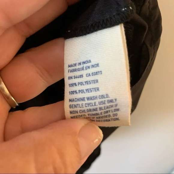 American Eagle Black‎ Sleeveless Dress Cutout Detail Sparkles Beaded Size 6 New - Picture 8 of 8